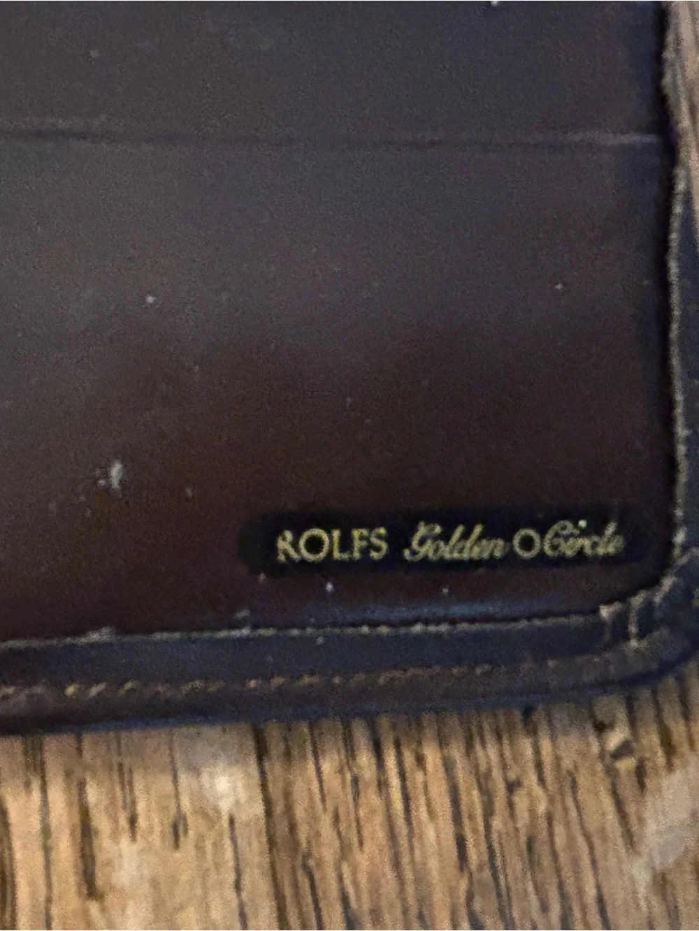 Four Vintage Black and Brown Leather Men's Wallets